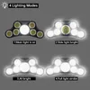 Usb Rechargeable Led Headlight Super Bright 5 Working Modes Headlamp Waterproof Head-Mounted Flashlight For Night Fishing Hiking