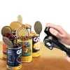 Ouvre-boîte manuel KONCO ouvre-bouteilles en acier inoxydable bocaux ergonomiques professionnels ouvre-boîte pour canettes outils de cuisine