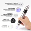 Auto Microneedling Derma Pen LED Photon Derma Stamp Micro Needle Dermapen DP17 Skin Renewal with 6pcs Cartridges Air Express Delivery