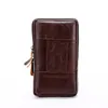 Portable Bag Small Leather Waist Phone Snap Button Pouch Man Fashion Supplies Anti Theft Pocket Multi Function 6 75yj K2