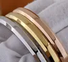 Brev Bangles Utskrift Armband Ny Mode Armband Högkvalitativ Titanium Stål Elegant Form Ovala Smycken