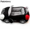 Petminru Car Shaped Pet Bed Dog House Cool Sports Small Dog Cat House Warm Soft Puppy Sofas Mats Kennel D190115061440619