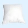 Oreiller blanc Remplissage Coussin carré Coussin Core pour lit de couchage Coussin de coton douloureux Remplisseur de coussin non tissé Noyau Intérieur Décor à la maison LJ200821