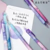 40 st/mycket kreativ natt asteroid gel penna signatur penna escolar papelaria skolkontor marknadsföringspråva gåva