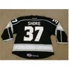 Real Men real Full embroidery ECHL Monarchs 37 Nick Shore 26 Daniel Ciampini Hockey Jersey or custom any name or number Jersey