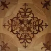 オークの工夫木製の床の床の装飾的な材料堅木張りのタイルセラミックスが完成した製品の壁デカール