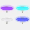 스마트 RGB 블루투스 음악 UFO 전구 E27B22 램프 24 개 키 원격 제어 AC85260V 30W UFO Audio Light4732012