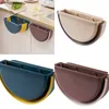 Zamontowany naścienny Kosz z odpadami Kuchnia Kuchnia Salon Fold Garbage Bin Storage Box Akcesoria domowe Multicolor New Arrival 8 5xR J2