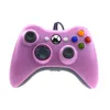 Contrôleur de jeu filaire USB manette de jeu manette de jeu contrôleur double choc pour PC/Microsoft Xbox 360 DHL livraison gratuite