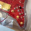 HSH Upgrade Prewired Pickguard Gold WK WVC Alnico Pastillas High DCR 4 Interruptor de corte único 20 tonos más para guitarra FD