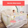 Imbaby Baby Bed Fence Berier Child for Beds Crib Rails Safety Gate Safty Playpen LJ200819