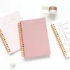 2020 Planner Kawaii 60 Sheets Coil Book Solid Color Simple B6 Diary Notebook Notepad Student Stationery Office School Supplies