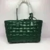 Sacs de soirée Sac à bandoulière de haute qualité Sac à main de luxe Dign Rembourré Tissé Faux cuir Femmes Fourre-tout Lady Plaid Automne Hiver Pur Grand Voyage 220302