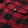 Mäns Jackor Mode Varm Vinter Plaid Component Cardigan Casual Långärmad Blus Plush Toppar Coat Overcoat Streetwear # 40