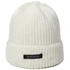 Nieuwe Unisex Winter Mutsen Hoed Ribbed Gebreide Cuffed Short Acryl Meloen Cap Merk Hoed Casual Solid Color SkullCap Volwassen Muts