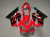 Motorfiets Fairing Kit voor Honda CBR600F4I 01 02 03 CBR 600 F4I 2001 2002 2003 ABS Black Red Backings Set + Gifts HJ10