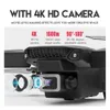 NY E525 PRO DRONE 4K HD Professional med kamera WiFi FPV Treesided Hinder Undvikande RC Quadcopter Dron Toys Gifts PK E525S4991512