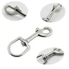 Dog Collars & Leashes Stainless Steel Pet Leash Tie Clips Swivel Eye Snap Hook Dive Single Ended Bolt Buckle Clip