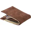 Nxy Portefeuille Cartera Corta Para Hombre Monedero Bolso De Mano Marrn 0212