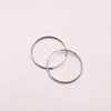 Hoop Huggie Martick Simple Thin 100 925 Sterling Silver Earrings Jewelry For Woman Party Fashion Big Round Bijoux GSE1519677164