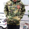 Sweat à capuche hommes skateboard surf Camouflage lettre impression pur coton pull à capuche mode Hip hop pull nouveau style5661691