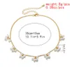 Bohemian Imitation Pearl Flower Pendant Necklace Jewelry For Women 2020 Fashion Gold Color Twist Chain Choker Necklace