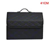 Car Storage Bag PU Leather Trunk Organizer Box Bags Folding Car Trunk Stowing Portable Boxes AC889 Q0705