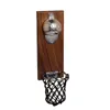 Kreativ basket skott flasköppnare med fickvägg monterad kan vin ölöppnare magnet för kök gadget bar kylverktyg 201223