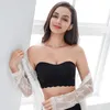 Invisible Plus Size Bra for Women Strapless Lingerie Sexy Seamless Bralette Smooth Padded Tube Tops Female Push Up Underwear 6XL 22043