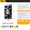 Skull Bandana Mascarillas Joker Headband braga cuello hombre Halloween Face Shield Balaclava Ciclismo Hiking Scarves Bandana Men Y1229