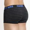 Hot Lot Pink Heroes High Quality Cotton Underwear Men Boxer Shorts Classic Striped Male Underpants Comfortable U bag LJ200922