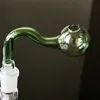 Pyrex Glass Oil Palnik Palnik Do Okulary Bongs Rury łyżki 10mm 14mm 18mm Wspólne Tobacco Tool Dąb Rig Dymienie Akcesoria