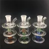 Billiga mini dab olje riggar glas bongs 10mm fog rigg bong inre turbo perc glas oljebrännare vatten rör med oljeskål