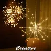 Noel Garland Fireworks Peri Işıkları 3 M 500Leds Garland Perde Noel Yeni Yıl Yatak Odası Dekor Aydınlatma Için LED Dize Işık 201204
