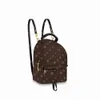 Mini mignon femmes sacs en cuir sac à dos enfants sacs d'école sac à dos ressorts dame sac sac de voyage marron Plaid fleur fourre-tout sacs à main 239z