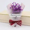 Dekoratif Çiçekler Sevgililer Günü Hediyeleri Mini Kurutulmuş Yapay Sahte Gypsophila Yaratıcı Sonsuz Buket Sabun Çiçek