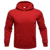 Hoddies 2021 حار بيع فارغة سترة الرجال النساء الصلبة اللون أزياء الأعلى الطباعة هوديي فضفاض عارضة قميص Y0111