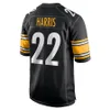 George Pickens 8 Kenny Pickett TJ Watt Camisa de futebol 24 Joey Porter Jr Franco Najee Harris Troy Polamalu Minkah Fitzpatrick Pat Freiermuth Cameron Heyward Bettis