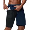 navy blue running shorts