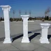 Upscale Design Wedding Decoration Square Roman Column Kolor Biały Kolor Plastic Pillars Road Cytry Rekwizyty 2 szt