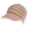 Cool Design fait à la main femmes tricoté casquette de Baseball haute qualité Sport ski rue Beanie crâne casquettes à vendre