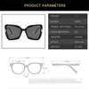 Sonnenbrille Marke Designer T 2022 Übergroße quadratische Frauen Sonnenbrillen weibliche große Rahmen farbenfrohe Farbtöne FPR Oculos5349536