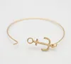 Gold Plated Charms Anchor Bracelet Gift Charm Bracelets