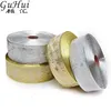 10M Golden Silver Gift Side Snowflake Wrap Ribbon Wedding Favor Decor Party Decoration Bow Christmas Tree Pendant Drop Ornament1