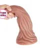 NXY Dildos Anal Toys Super Thick Old Man Face Simulation Penis Soft Silicone Fun Plug Male and Female Masturbator Adult Products 0225