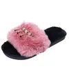 Damesschoenen Huisschoenen PLUSH SLIPPER LADIES Katoen Indoor Huis Slippers Vrouw Schoenen Casual Tassel katoenen slippers SY433 Y201026