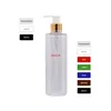 250ml x 12 PET Bottle With Gold Aluminum - plastic Lotion Pump Refillable Plastic Shampoo Empty Cosmetic Containersgood package