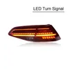Samochód Bieganie + Hamulca + Światła przeciwmgielna Dynamiczna Turn Signal Tail Lampa Montaż dla VW Golf 7 7.5 2013-2019 LED tylne światła