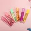 Transparent Fruit Nutritious Lip Gloss Natural Color Change Jelly Liquid Lipstick Moisturizing Lipgloss Cute Lip Oil 20pcs