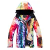 Ski-pakken Dikke Warm Ski Suit Dames Winddicht Waterdichte Outdoor Sneeuwjassen en Broek Snowboard Wear Brand1